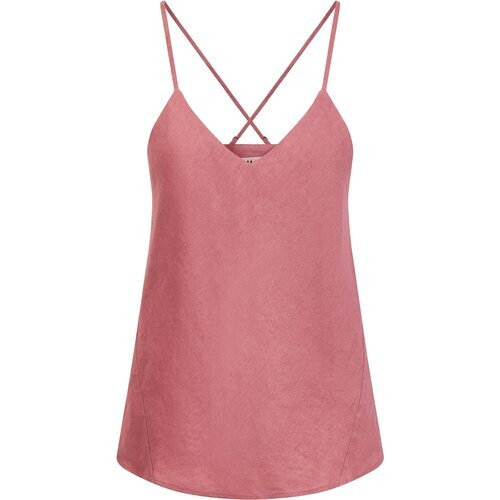 KOMODO dames vegan Hemdje Fleur Stoffig Roze Tweedehands