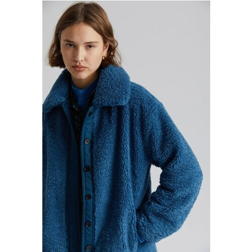 KOMODO dames vegan Jas Lexi Recycled Pet Fleece Frans Blauw Tweedehands