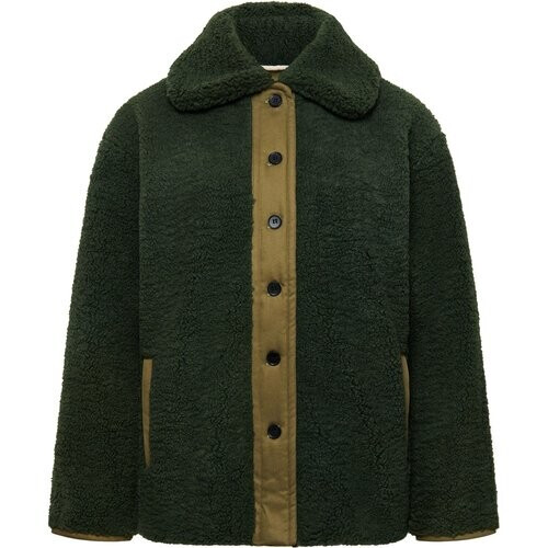 KOMODO dames vegan Jas Lexi Recycled Pet Fleece Ivy Green Tweedehands