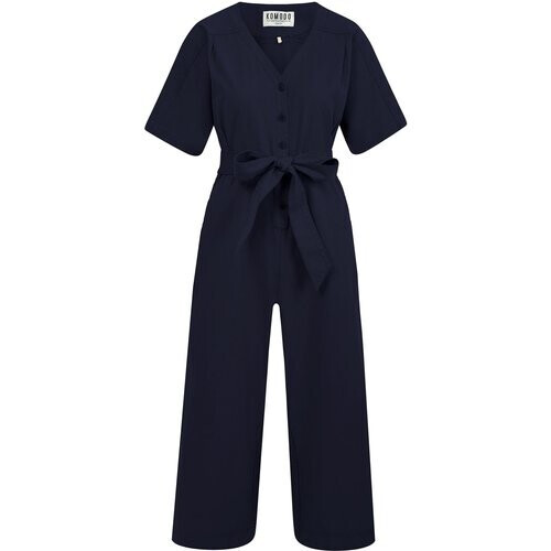 KOMODO dames vegan Jumpsuit Astir Donker Marineblauw Tweedehands