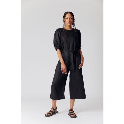 KOMODO dames vegan Jumpsuit Faye Zwart Tweedehands