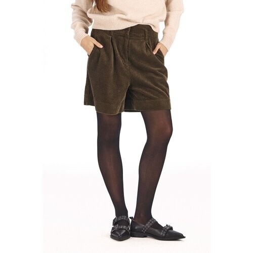 KOMODO dames vegan Korte Broek Lima Kaki Tweedehands