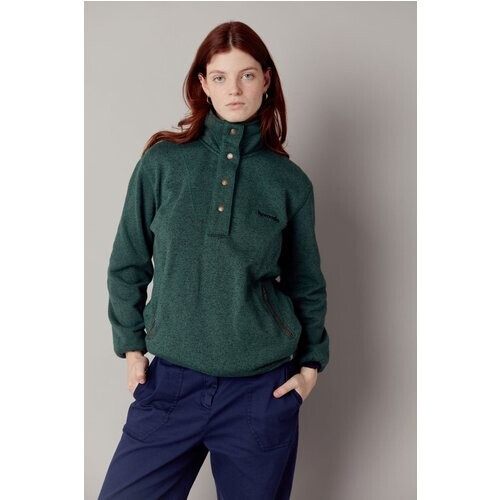 KOMODO dames vegan Moon Recycled Pet Fleece Groen Dames Tweedehands