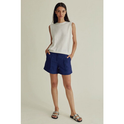 KOMODO dames vegan Short Emmie True Marineblauw Tweedehands