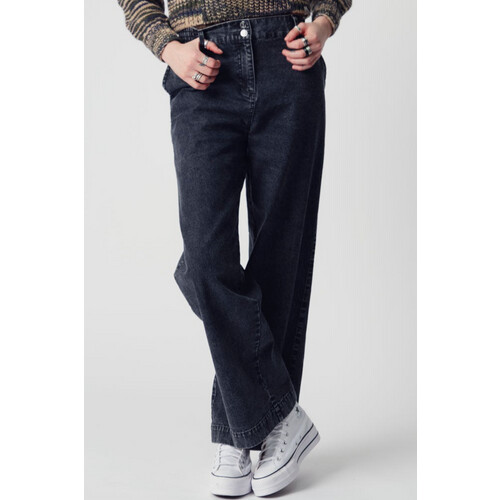 KOMODO dames vegan Tiger Broek Washed Grijs Tweedehands