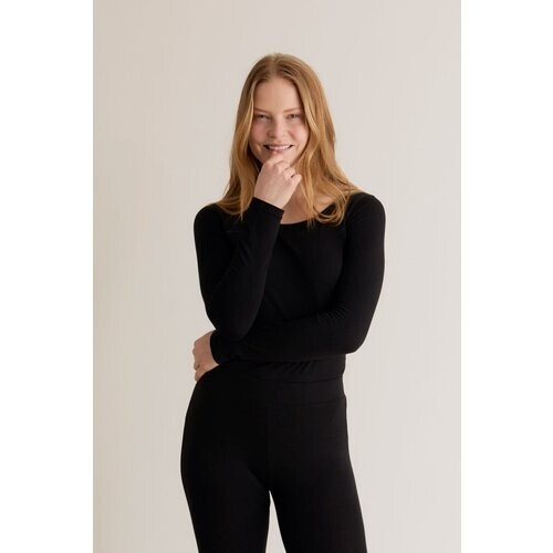 KOMODO dames vegan Top Darcey Zwart Tweedehands