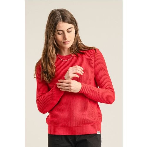 KOMODO dames vegan Trui Sergio Rood Tweedehands