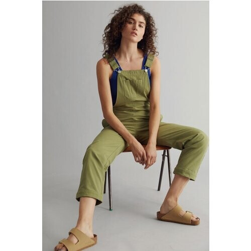 KOMODO dames vegan Tuinbroek Joy Kaki Groen Tweedehands