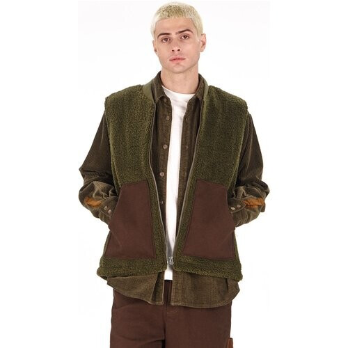 KOMODO mannen vegan Bodywarmer Jamie Khaki Tweedehands