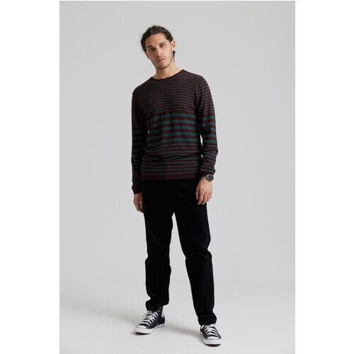 KOMODO mannen vegan Broek Andro Biologisch Katoen Corduroy Zwart Tweedehands