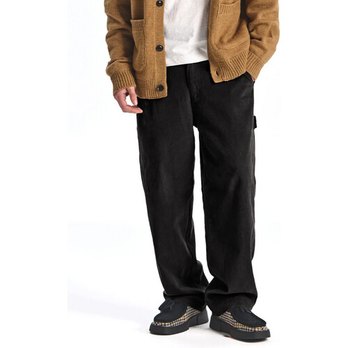 KOMODO mannen vegan Broek Theo Carpenter Zwart Tweedehands