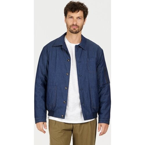 KOMODO mannen vegan Jas Nile Mid Wash Blauw Tweedehands