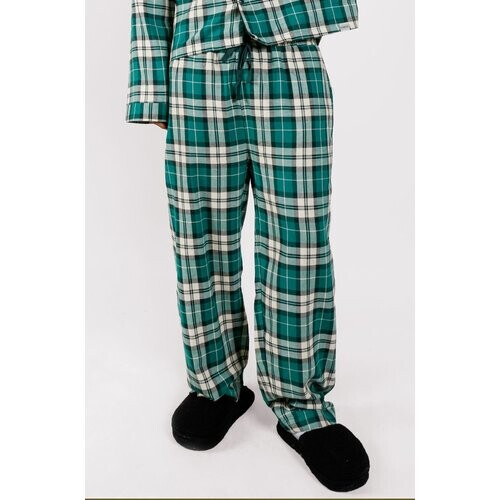 KOMODO mannen vegan Pyjamabroek Jim Jam Groen Tweedehands