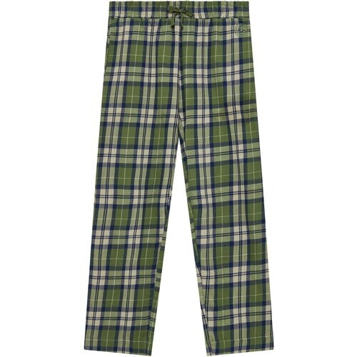 KOMODO mannen vegan Pyjamabroek Jim Jam Heren Gots Biologisch Katoen Dennengroen Tweedehands