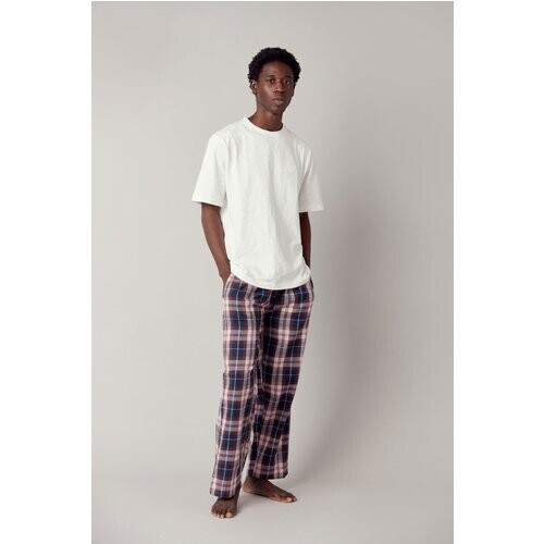 KOMODO mannen vegan Pyjamabroek Jim Jam Heren Gots Biologisch Katoen Mauve Tweedehands