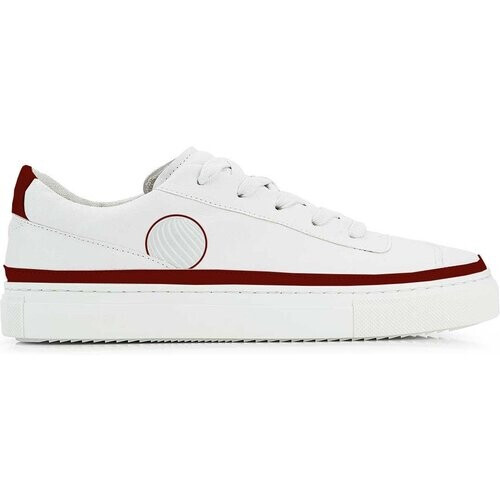 Komrads mannen vegan Sneakers Apls Maça Low Vino Rood Tweedehands