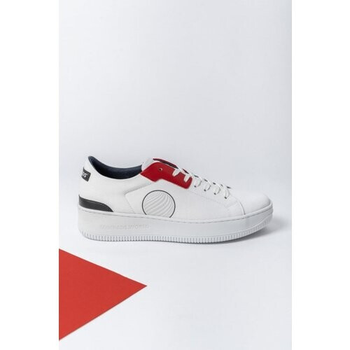 Komrads mannen vegan Sneakers Ocns Pacific Rood Tweedehands