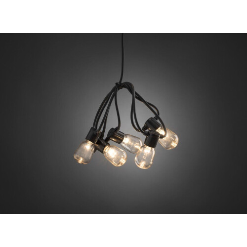 Konstsmide 2386 - Snoerverlichting - 20 LED warmwit 475 cm 24V voor binnen en buiten