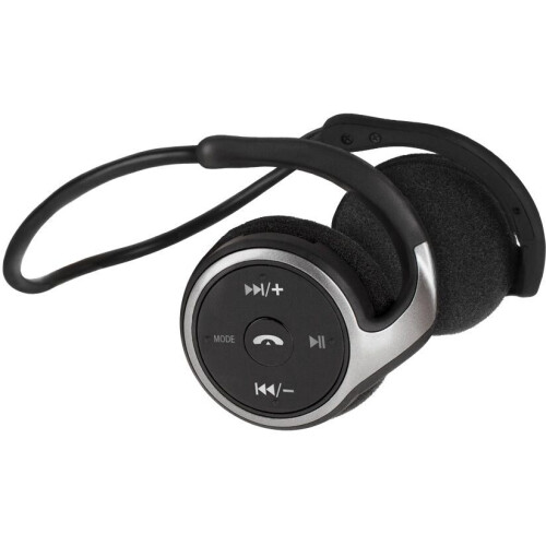 Krüger&Matz KMP10BT - Draadloze Hoofdtelefoon - Bluetooth 4.1 FM-radio - Zilver Zwart Tweedehands