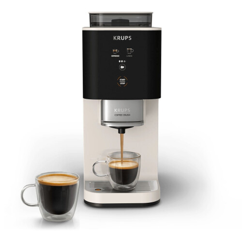 Krups Coffee Crush SA4001 - Automatische koffiemachine - 15 bar pompdruk - Beige