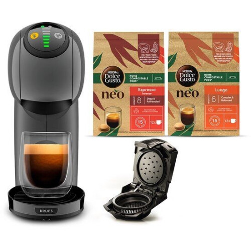 Krups Dolce Gusto Genio S YY5895FD - Capsule Koffiemachine - 15 bar - Grijs Tweedehands