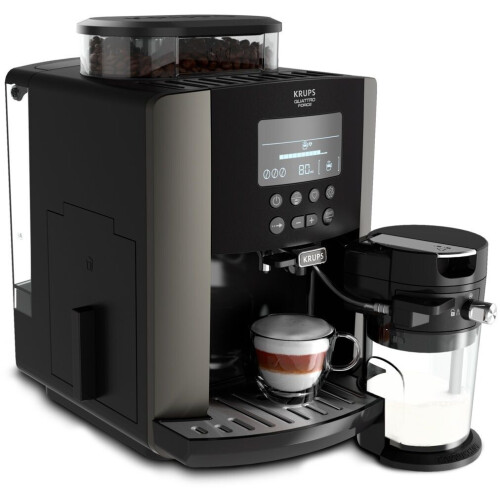 Krups EA819ECH - Koffiezetapparaat - Espresso Cappuccino Lungo - Zwart Tweedehands