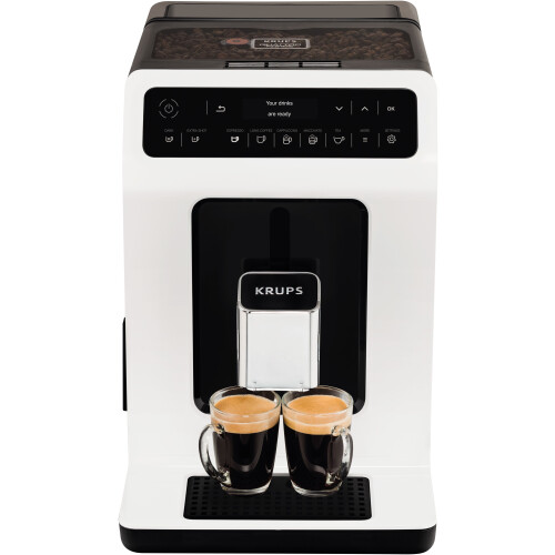 Krups Evidence EA8901 - Volautomatische espressomachine - 15 voorgeprogrammeerde dranken - Wit