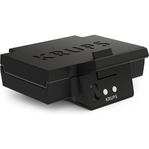 Krups FDK462 - Tosti-apparaat - Keramische Anti-aanbaklaag - 850W - Zwart Tweedehands