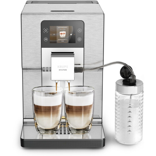 Krups Intuition Experience+ EA877D - Volautomatische espressomachine - 21 dranken - Roestvrijstaal