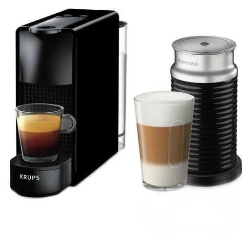 Krups Nespresso Essenza Mini XN1118 - Koffiecupmachine - Melkopschuimer - Zwart
