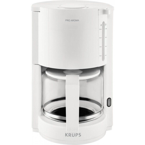 Krups ProAroma F30901 - Filter Koffiezetapparaat - Warmhoudfunctie 1,25L - Wit