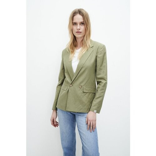 Kuyichi dames vegan Blazer Scarlett Legergroen Tweedehands