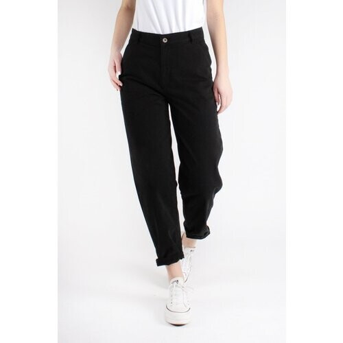 Kuyichi dames vegan Chino Lara Zwart Tweedehands
