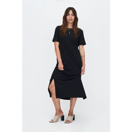 Kuyichi dames vegan Jurk Brandewijn Zwart Tweedehands