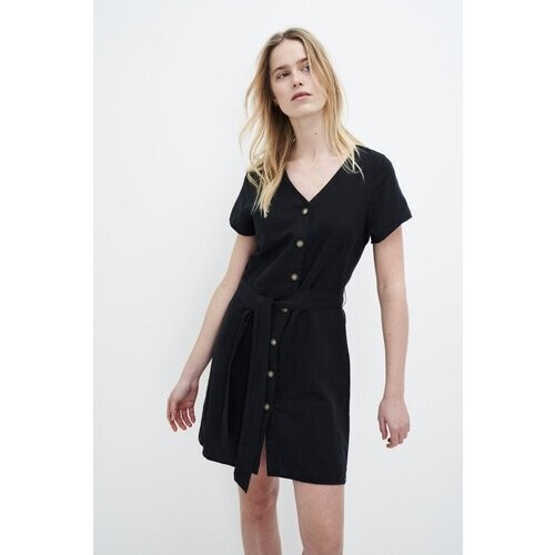 Kuyichi dames vegan Jurk Ella Zwart Tweedehands