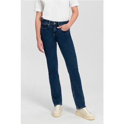 Kuyichi dames vegan Rechte Jeans Sara Forever Donkerblauw Tweedehands