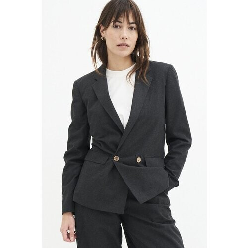 Kuyichi dames vegan Scarlett Blazer Antraciet Melange Tweedehands