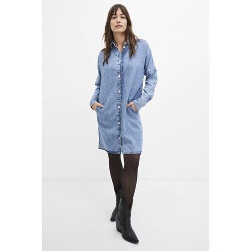 Kuyichi dames vegan Spijkerjurk Mara Blauw Tweedehands