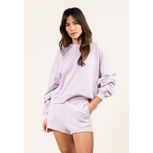 Kuyichi dames vegan Sweater Poppy Lichtroze Tweedehands