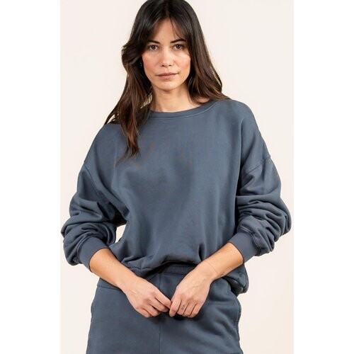 Kuyichi dames vegan Sweater Poppy Vintage Grijs Tweedehands