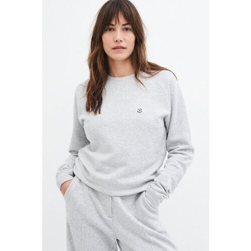 Kuyichi dames vegan Sweater Rubix Grijs Mêlee Tweedehands