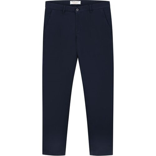 Kuyichi mannen vegan Chino Dexter Marineblauw Tweedehands