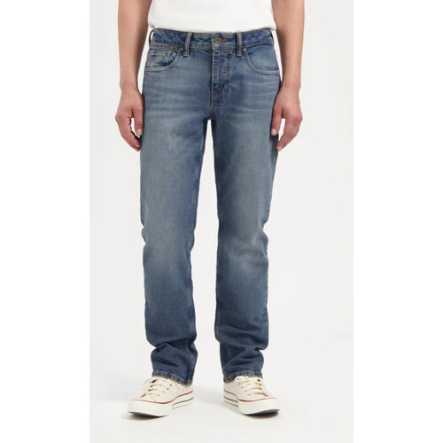 Kuyichi mannen vegan Jeans Nick Straight Broken Blue Tweedehands