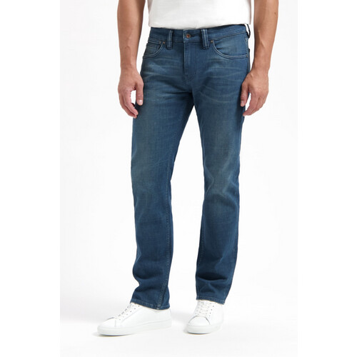 Kuyichi mannen vegan Jeans Nick Straight Lagoon Blue Tweedehands