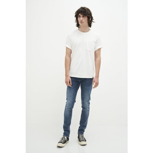 Kuyichi mannen vegan Liampo T-Shirt Gebroken Wit Tweedehands