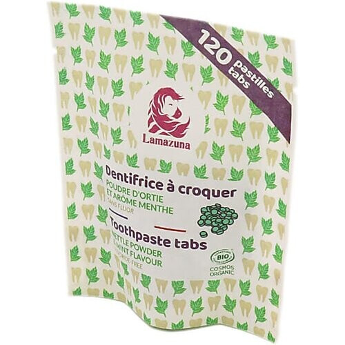Lamazuna Tandpasta Tabletten - Brandnetel & Munt Tweedehands
