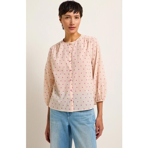 Lanius dames vegan Blouse Stippen Roze