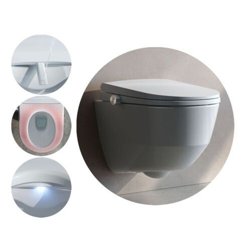Laufen Cleanet Sit Pro – Luxe Douche WC Bril – Elektronisch – Alleen de Bril – Wit