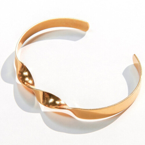 Laura Ferini Sera - Dames Armband - 18K Geel Verguld - Bangle - 6,7 cm Tweedehands