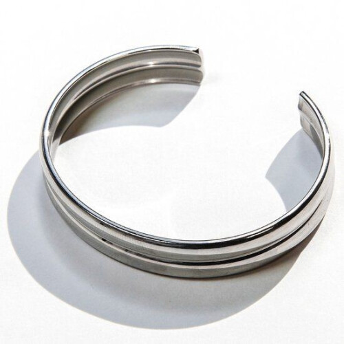 Laura Ferini Dames Armband Strati - Bangle - 18K Wit Verguld - Zilver